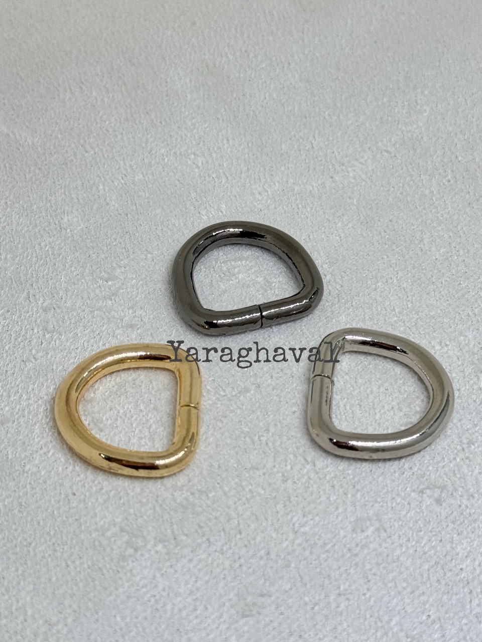 حلقه نیم گرد کیف سایز 1/8 سانتی متر
