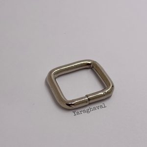 حلقه چهارگوش کیف سایز 2.2 سانتی متر .